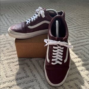 Vans Old Skool Moto UA Leather Skate Shoes (unisex) - Size 8.5